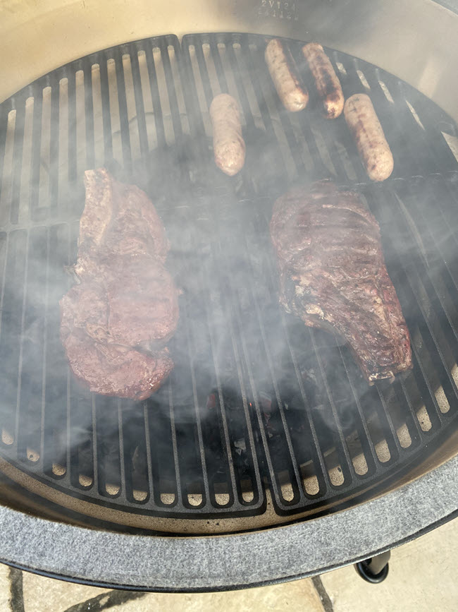 Cote De Boeuf On The Big Green Egg XL